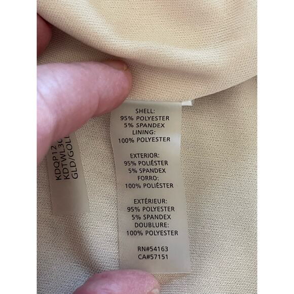 New kensie Women's Sequin Mesh Blouson Sleeve Dress Size 6 - Picture 13 of 13